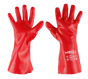 Beschermende lange handschoen PVC, 3121X, maat 10