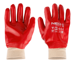 Werkhandschoenen, PVC-gecoat katoen, 3121X, maat 10