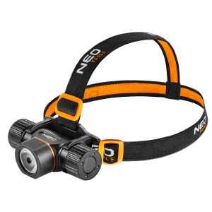 Hoofd/Zaklamp CREE XPH50,2 LED op Accu