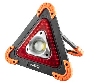 Zaklamp + 2-in-1 Gevarendriehoek