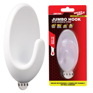 Jumbo Haak 55x110mm Wit 1x